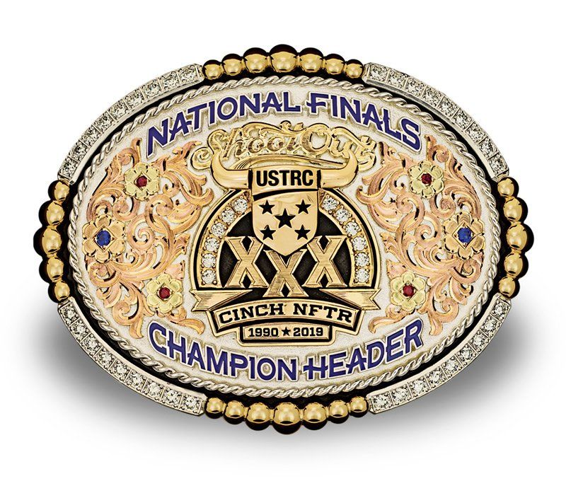 USTRC NFTR National Finals Award Buckle