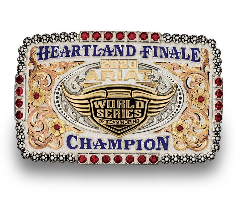 World Series of Team Roping Heartland Finale Award Buckle