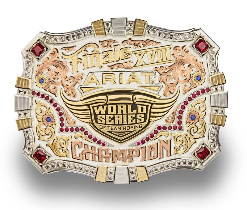 WSTR Finale XVIII Champion Award Buckle