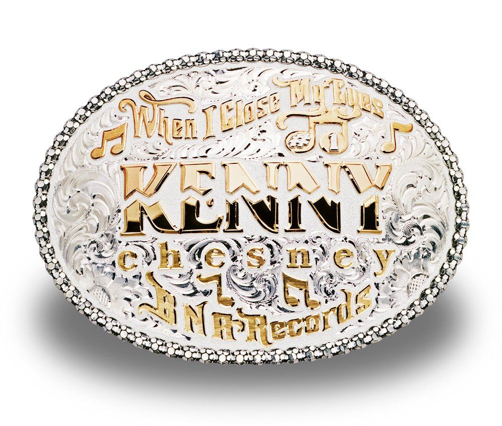 Kenny Chesney BNA Records Buckle