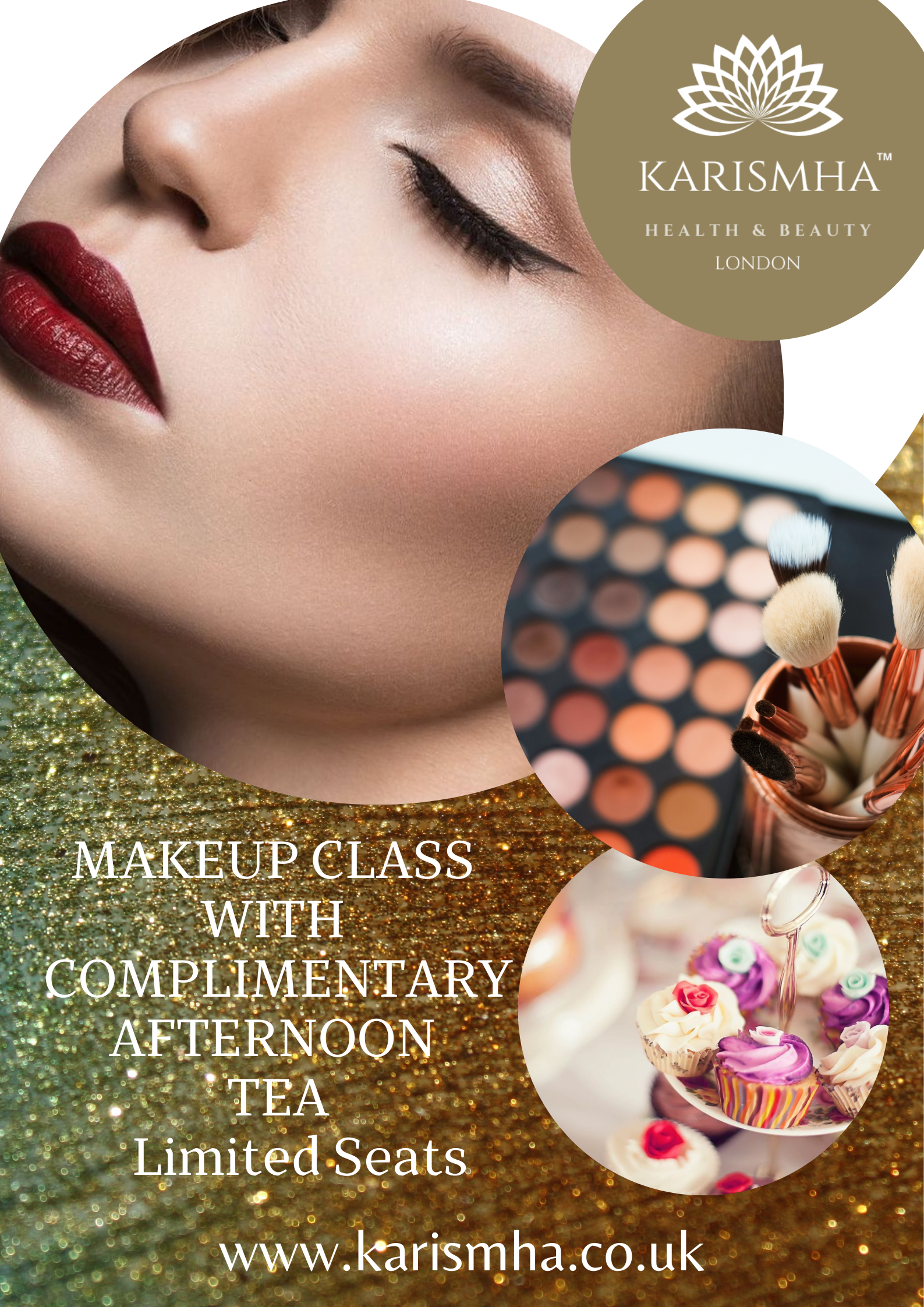 Adult Makeup Masterclass  With Complimentary Afternoon Tea