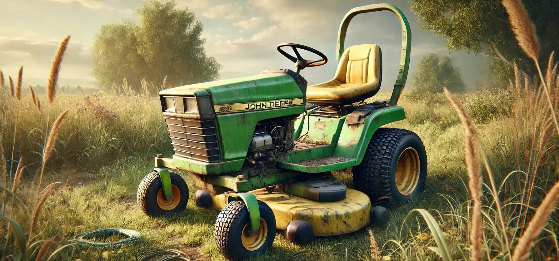 Junk Lawn Tractor