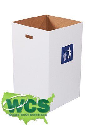 Corrugated Trash Cans For Sporting Events