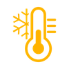 Temperature Controlled Shipping Icon