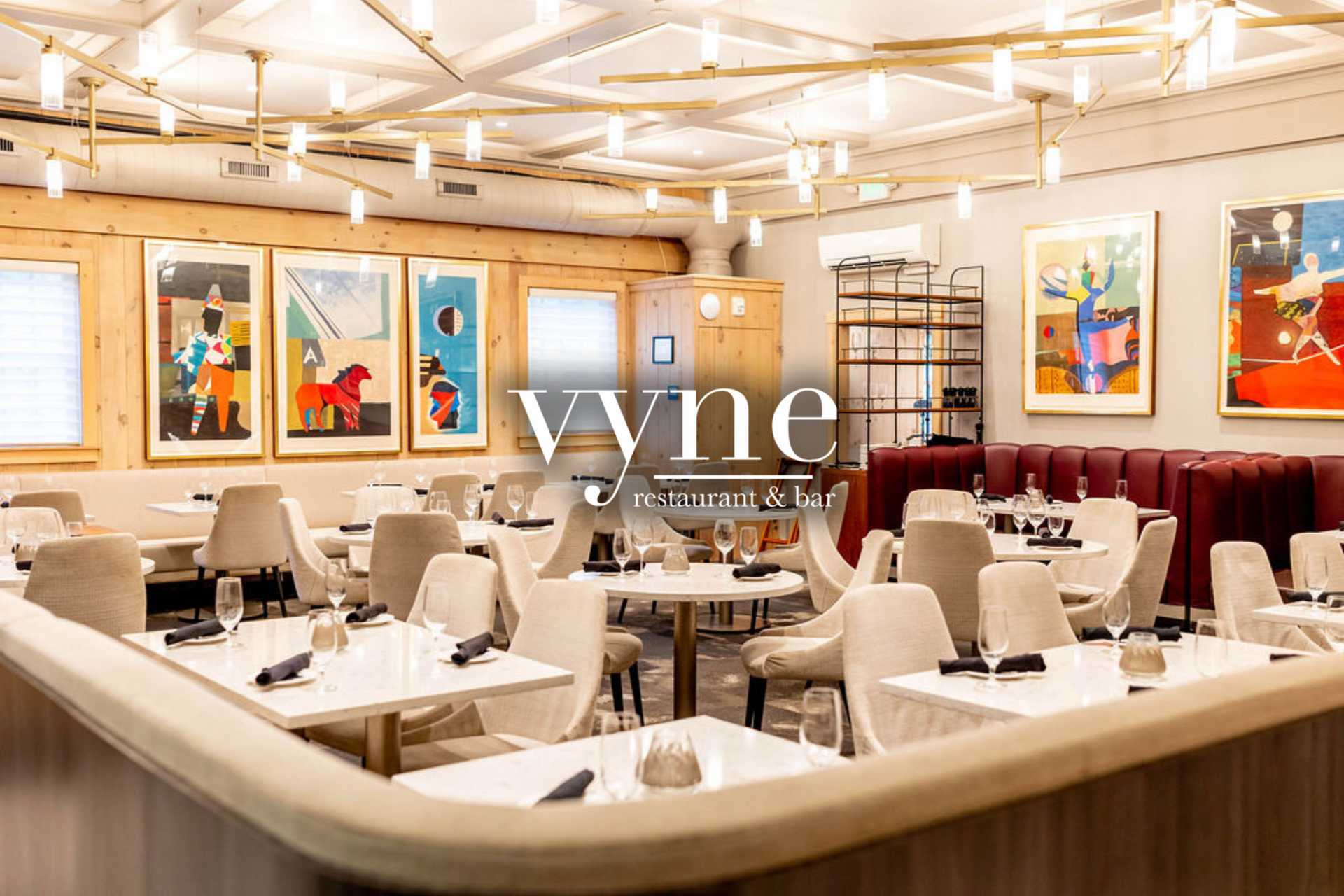 Vyne Restaurants dining room