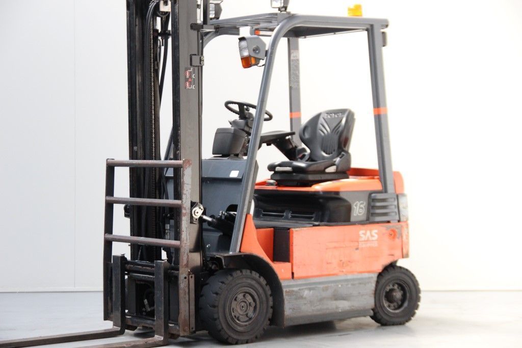Orange And Black Forklift — Sells New & Used Golf Carts In Tamworth, NSW