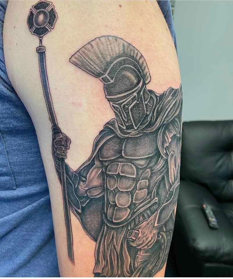 A gladiator tattoo