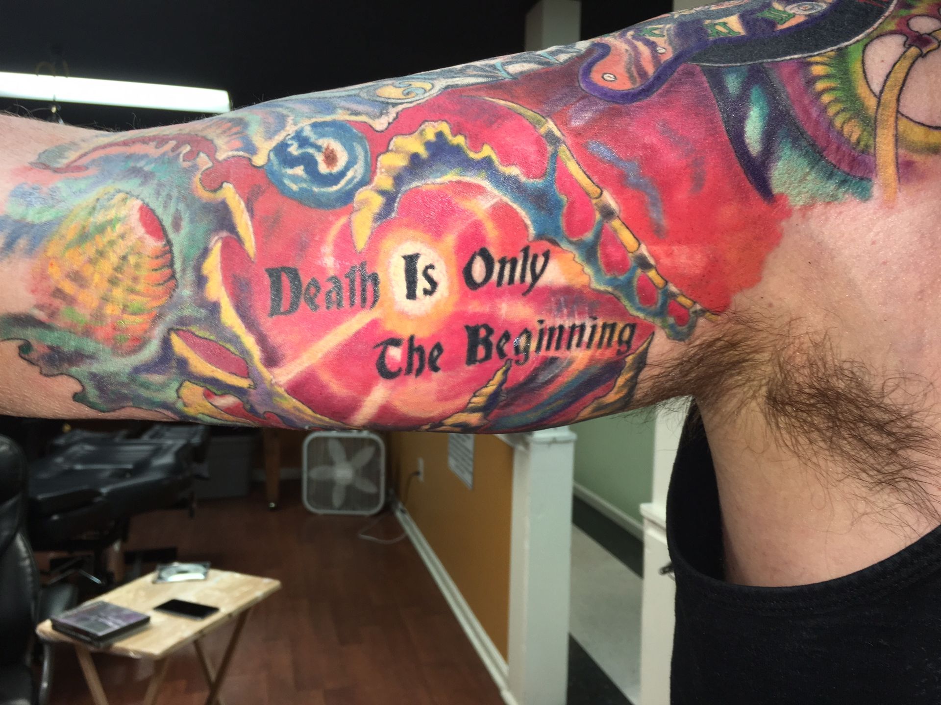 Death is only the beginning tattoo