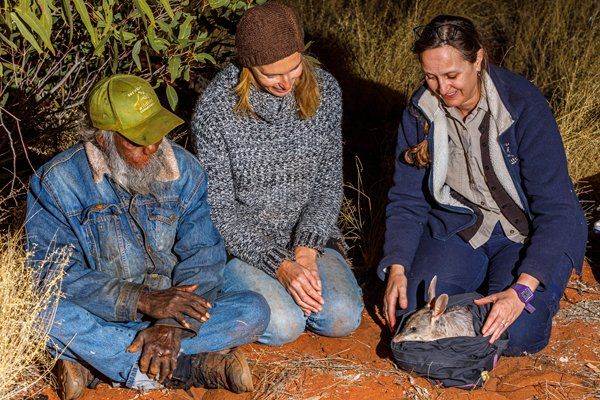 Benedict Mosquito, Warlpiri Ranger and Australian Wildlife Conservancy Land Management Officer