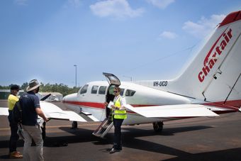 FIFO flight from Darwin to Groote Eylandt