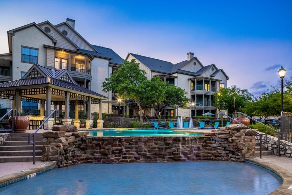 Resort Style Pool at Twilight at The Marquis at Brushy Creek