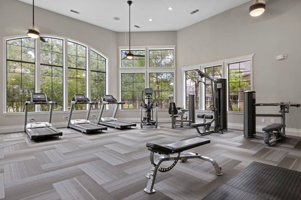 Modern Fitness Center at The Marquis at Brushy Creek