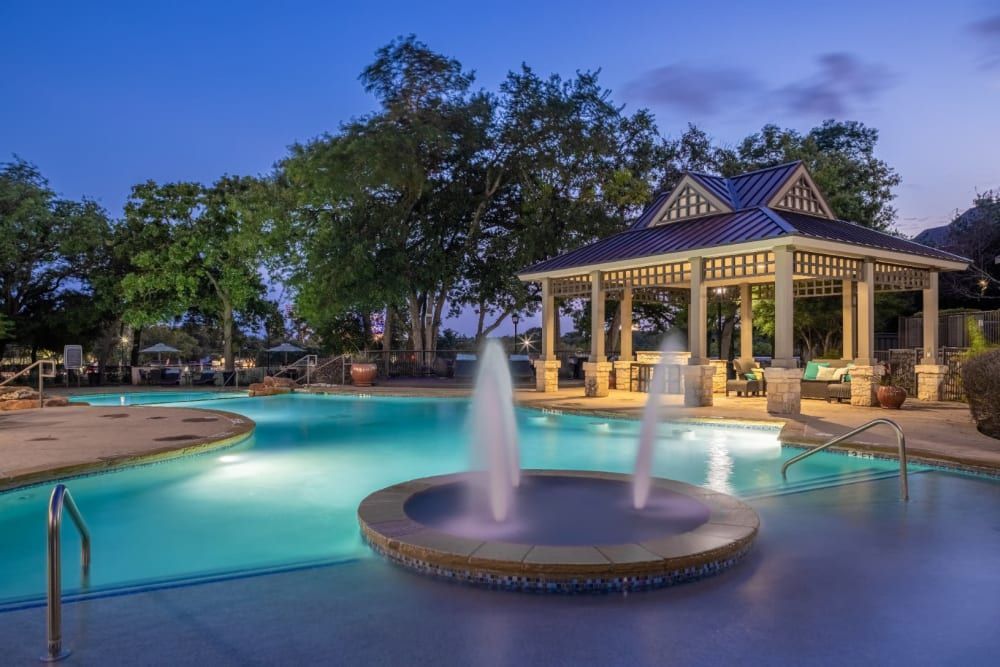 Resort Style Pool at Twilight at The Marquis at Brushy Creek