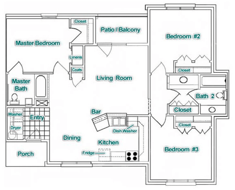 3 Bedroom