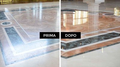 Lucidatura Marmo - Servizi Diemme Cleaning Multiservices