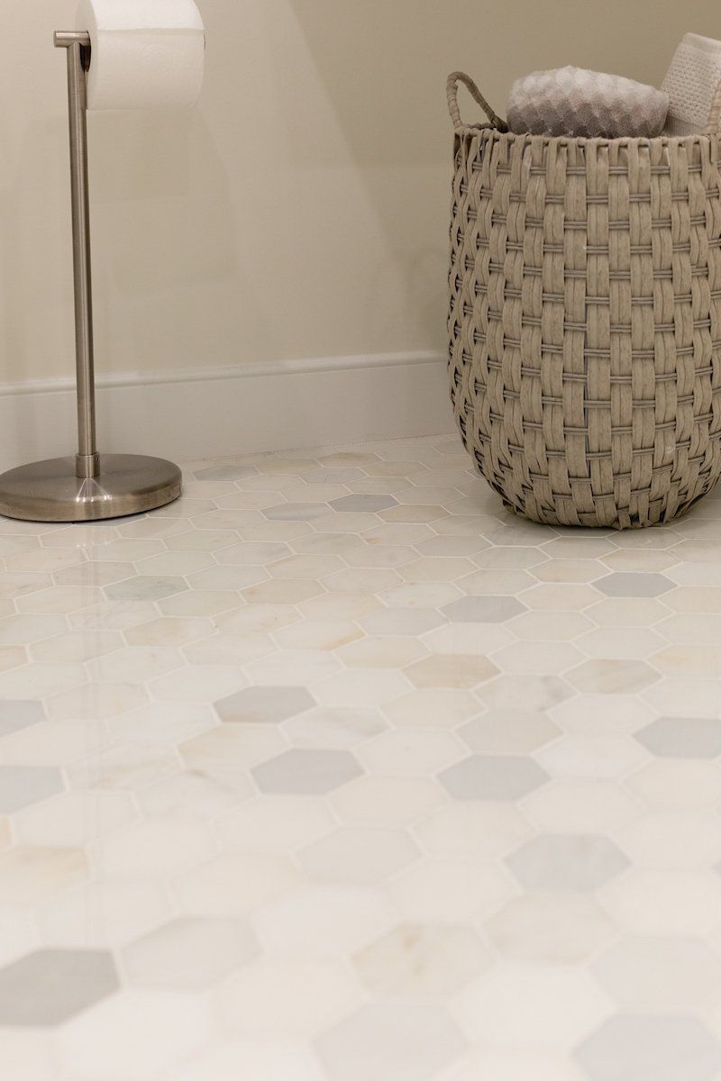 Greecian White Hexagon Tile
