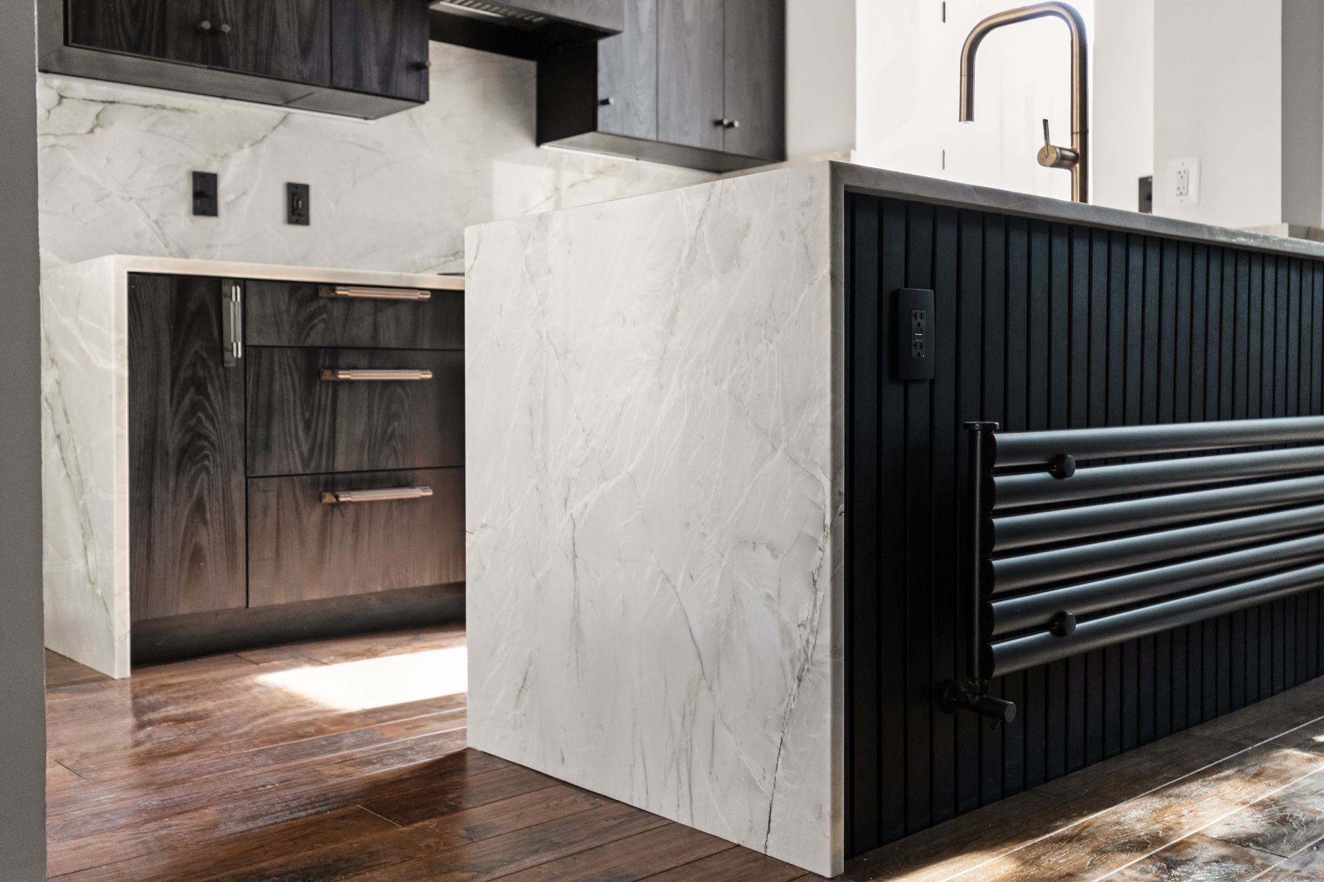 Bianco Superior Quartzite Countertops by Daltile