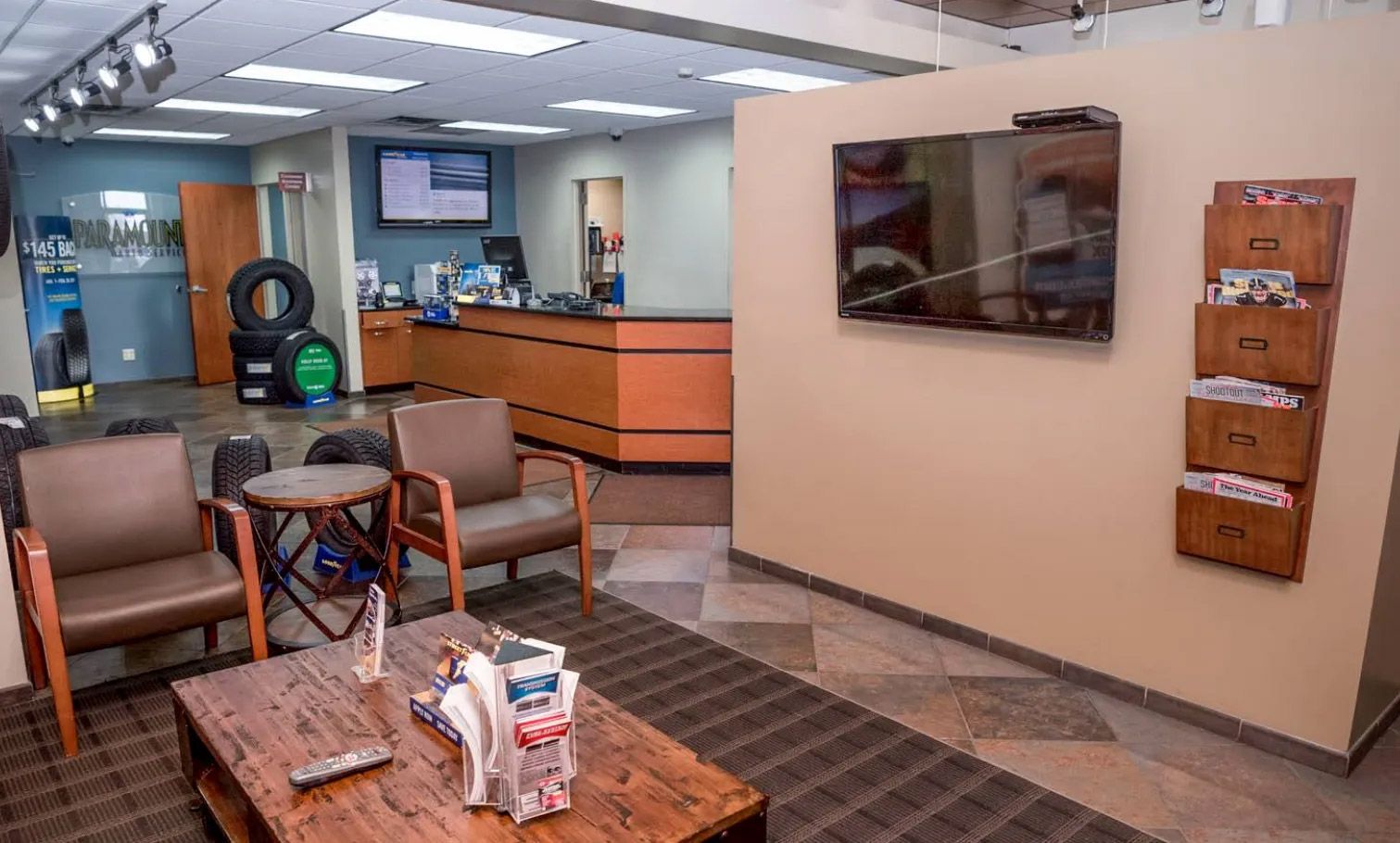 Shop Interior | Paramount Auto Service