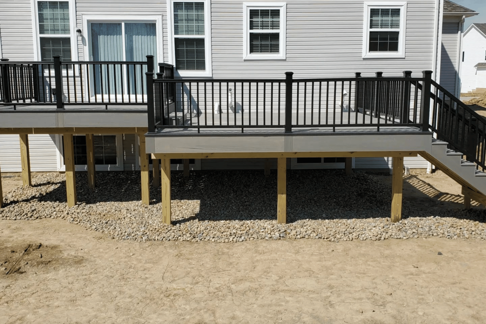 multi-level deck ideas photo - duval deck experts