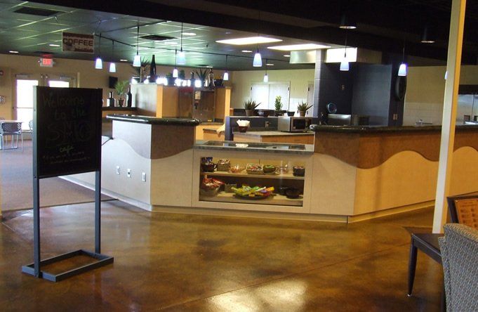 Receiving Area Wooster Grace Brethren Church — Orville, OH — Imhoff Construction Services