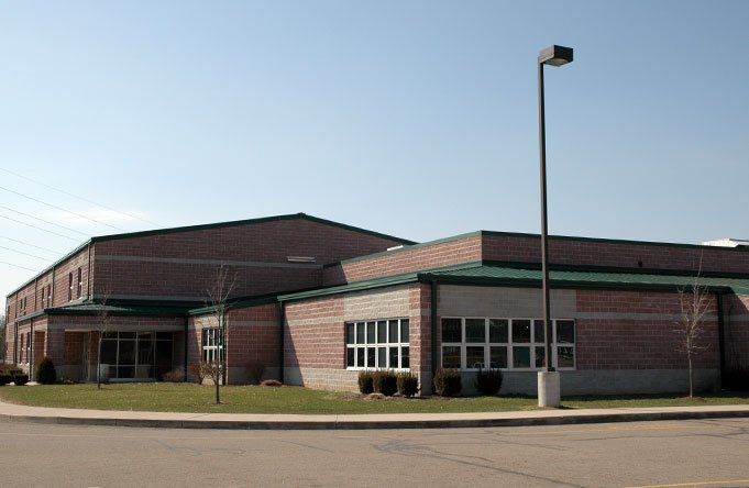 Clear Fork High School Front View — Orville, OH — Imhoff Construction Services