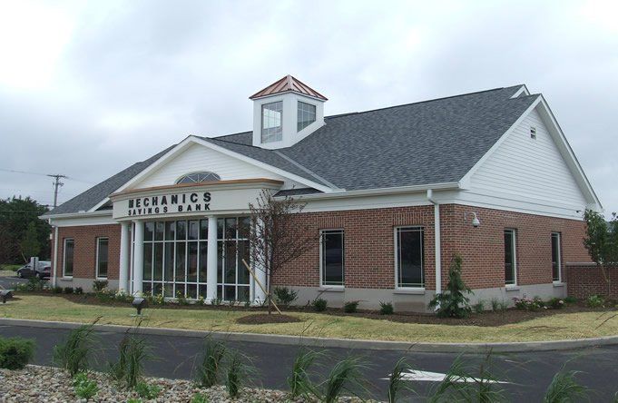 Mechanics Bank Front View — Orville, OH — Imhoff Construction Services