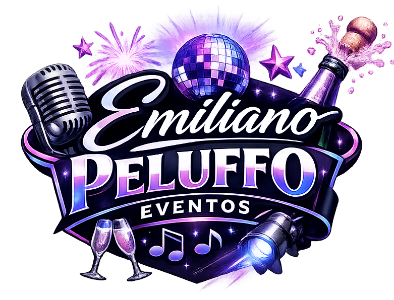 Logotipo de la marca Emiliano Peluffo eventos.