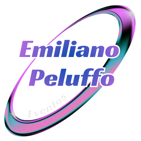 Logotipo de la marca Emiliano Peluffo eventos.