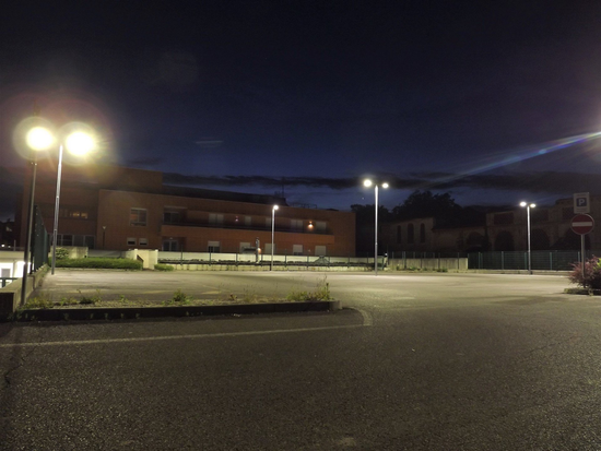Illuminazione parcheggi RSA - Cremona