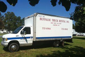 Business Storage — Buffaloe Mini Storage Service Truck in Garner, NC