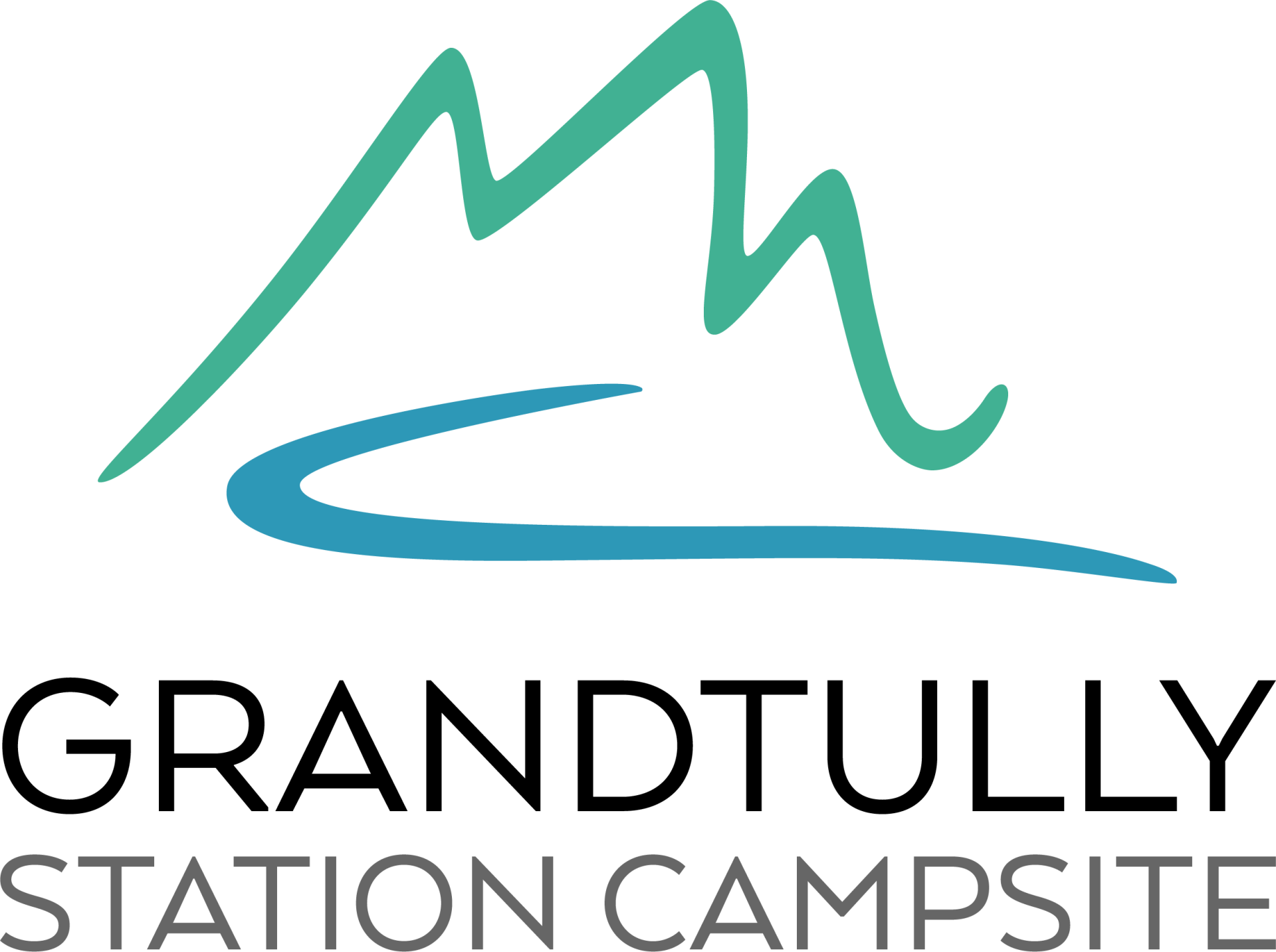 Grandtully Station Campsite Logo