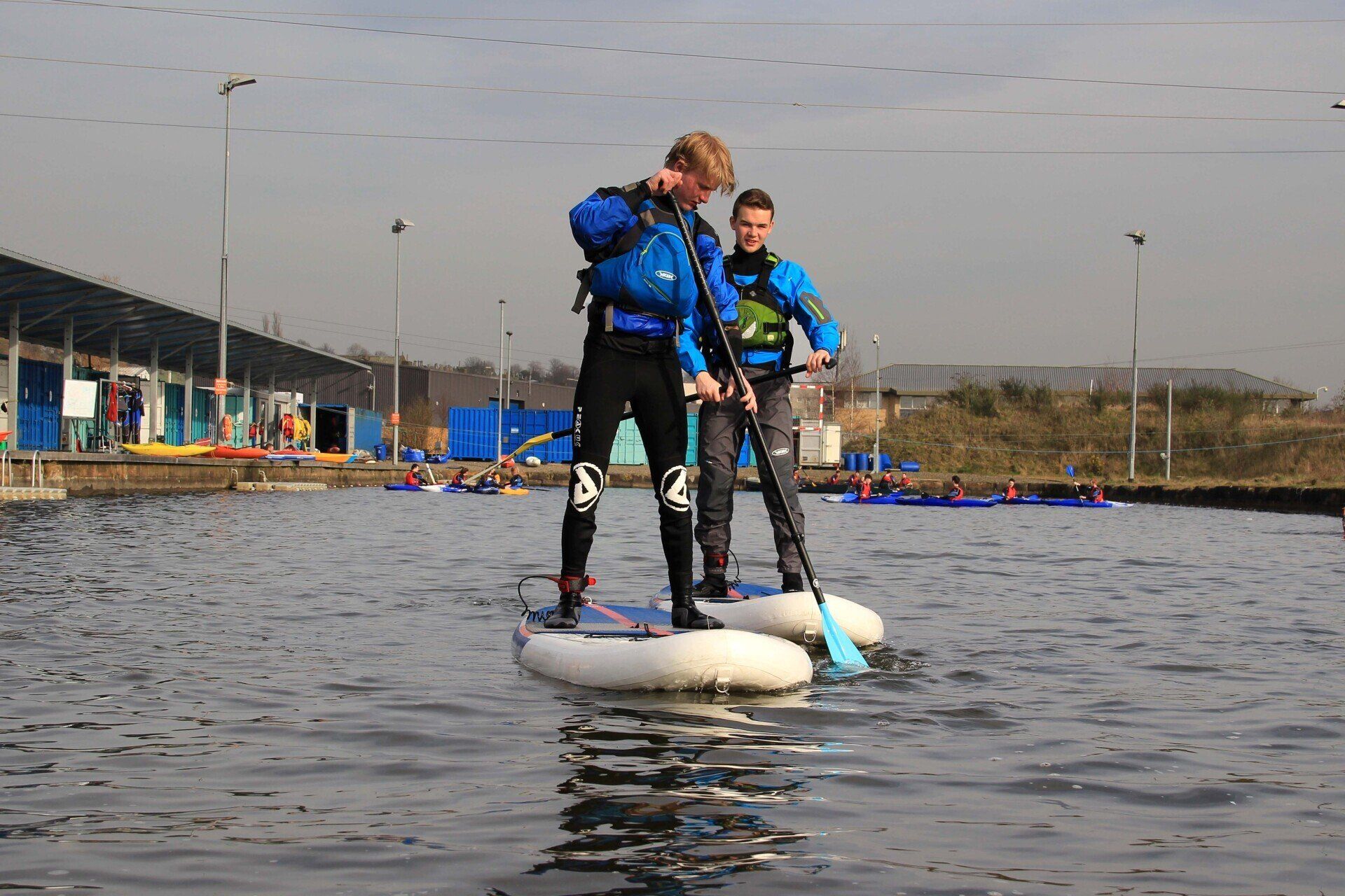 young paddlesport instructors