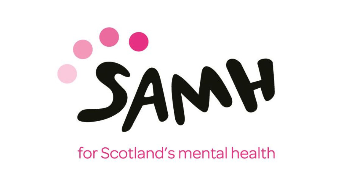 SAMH for Scotland's mental health logo
