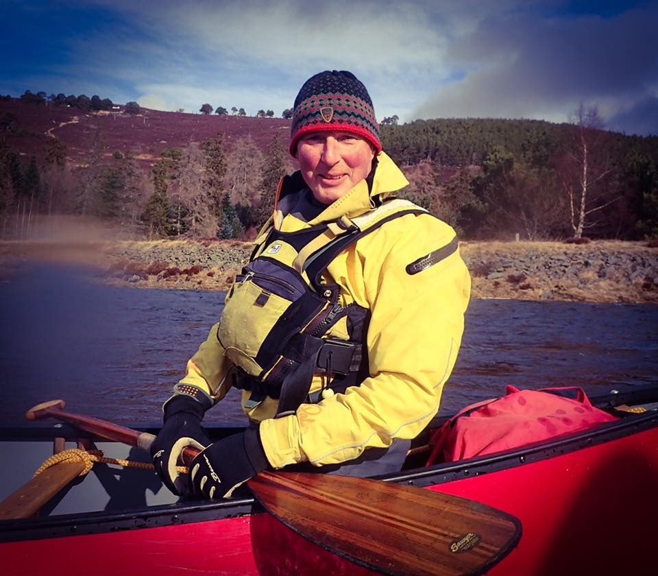 Jonathan on the water