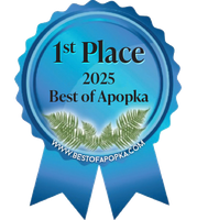 Awarded 1st Place, Best of Apopka bty the Apopka Chief
