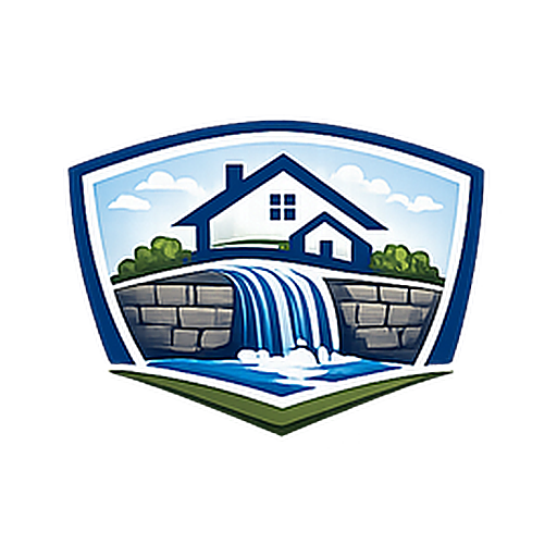 Tyler Foundation Pros logo featuring a home and foundation design