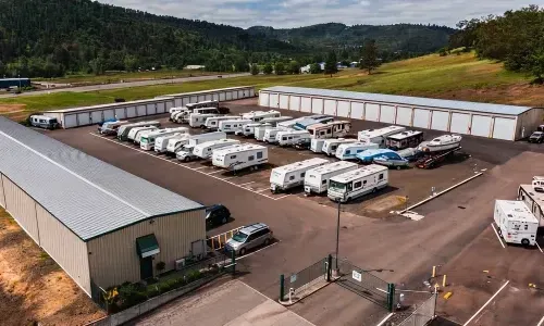 arial view of roseburg storwell storage
