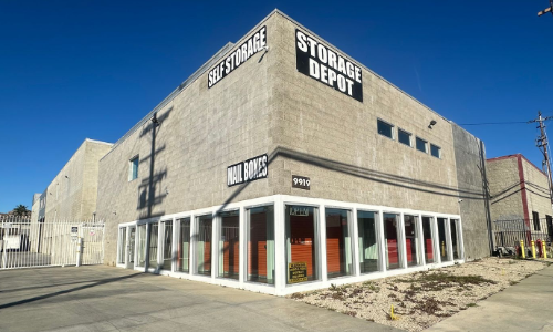 storage depot outside facility