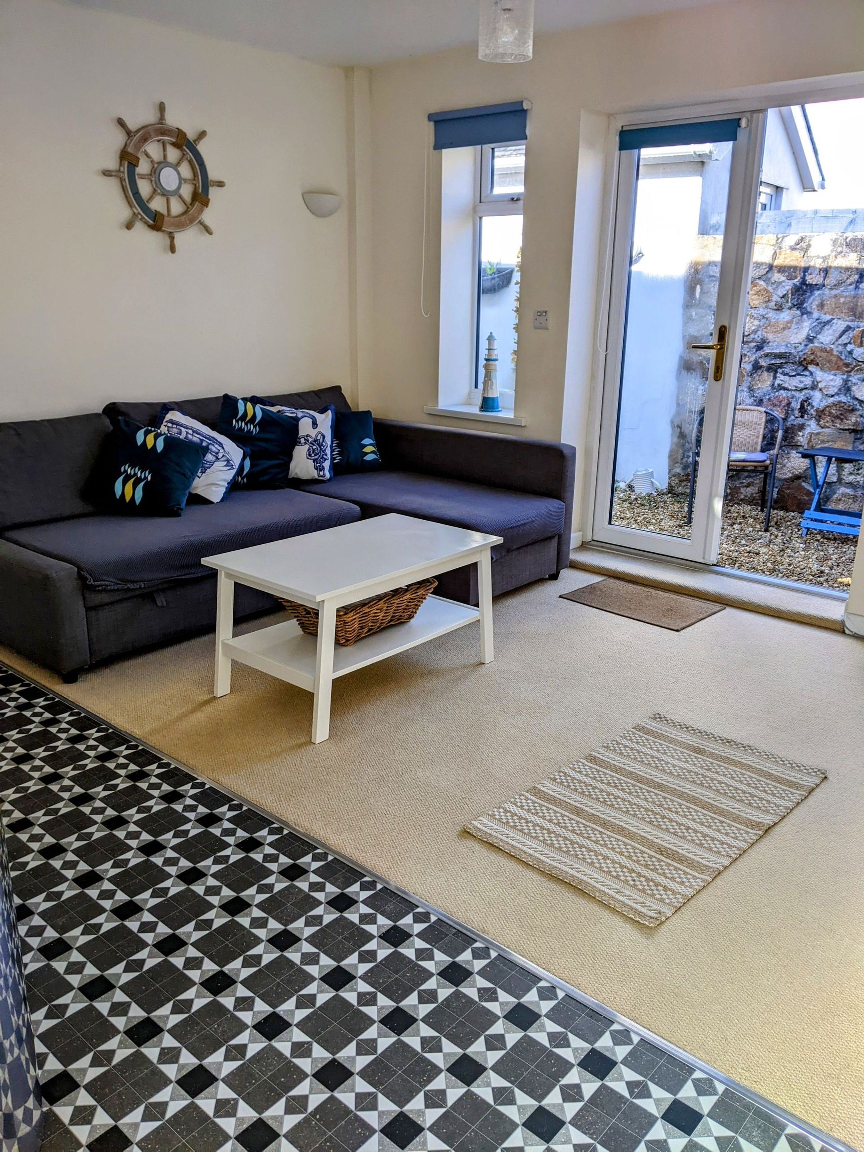 view from kitchen