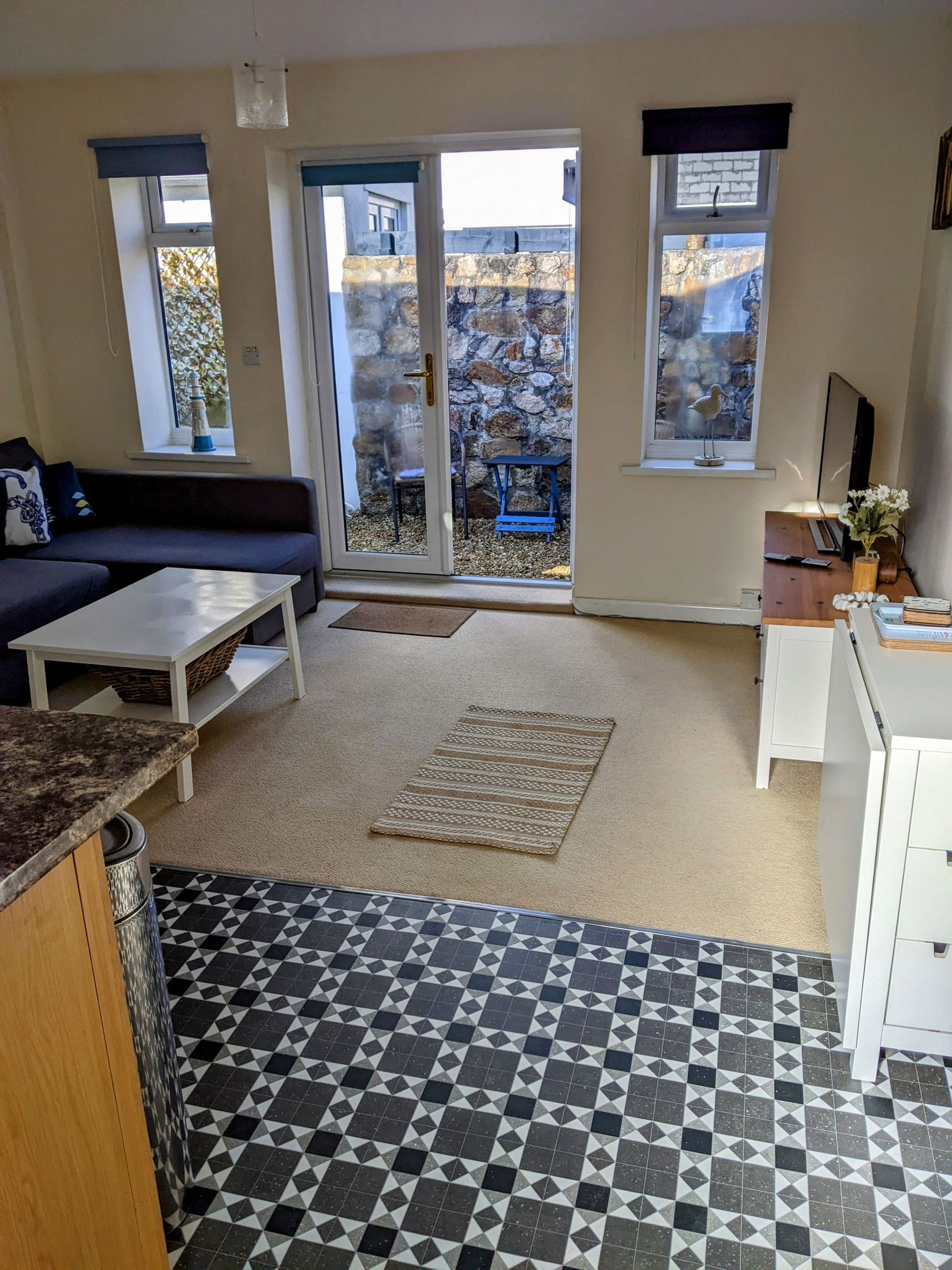 view from kitchen