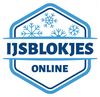 Logo met sneeuwvlokken, tekst 