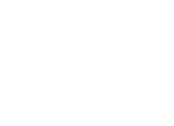 A logo for bob the sewer guy with a green roof and a shovel.