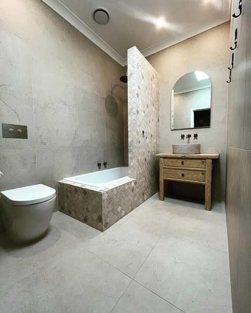 Quality fully renovated bathroom — Bathroom Renovations in Kiama, NSW