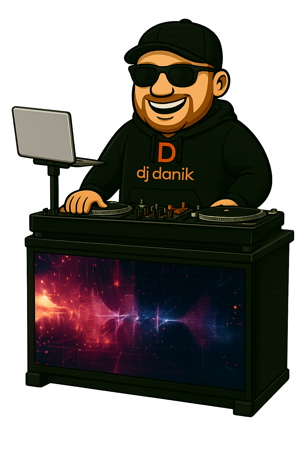 Comicfigur DJ DaniK
