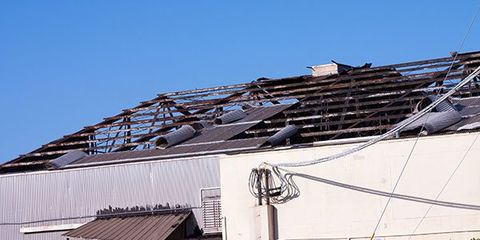 Hurricane Roof Damage — Carnegie, PA — Disaster Restoration Services