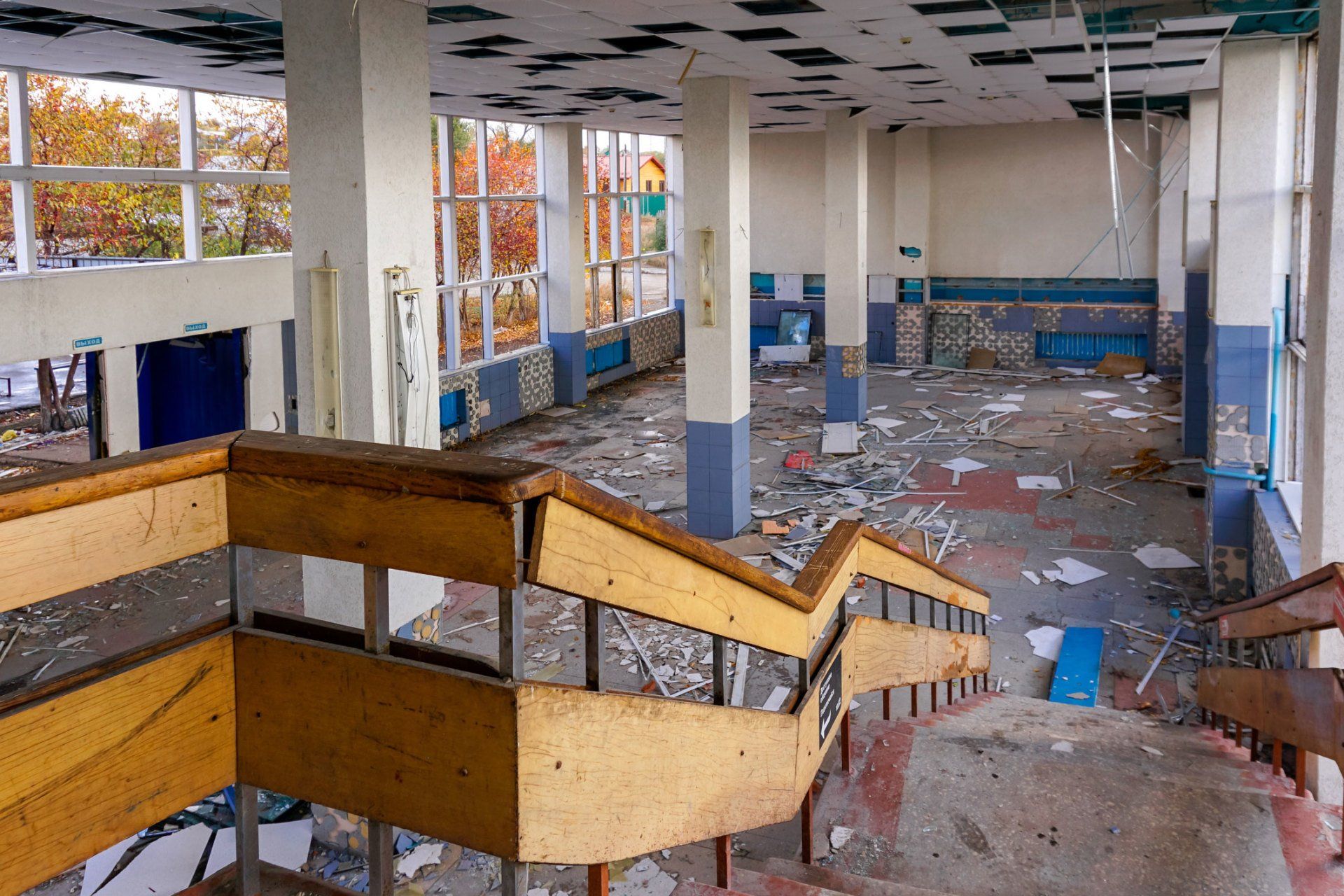 Destroyed Building — Carnegie, PA — Disaster Restoration Services