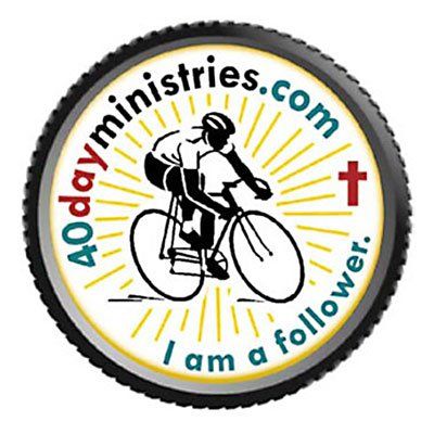 40 Day Ministries | White Arrow | Logo