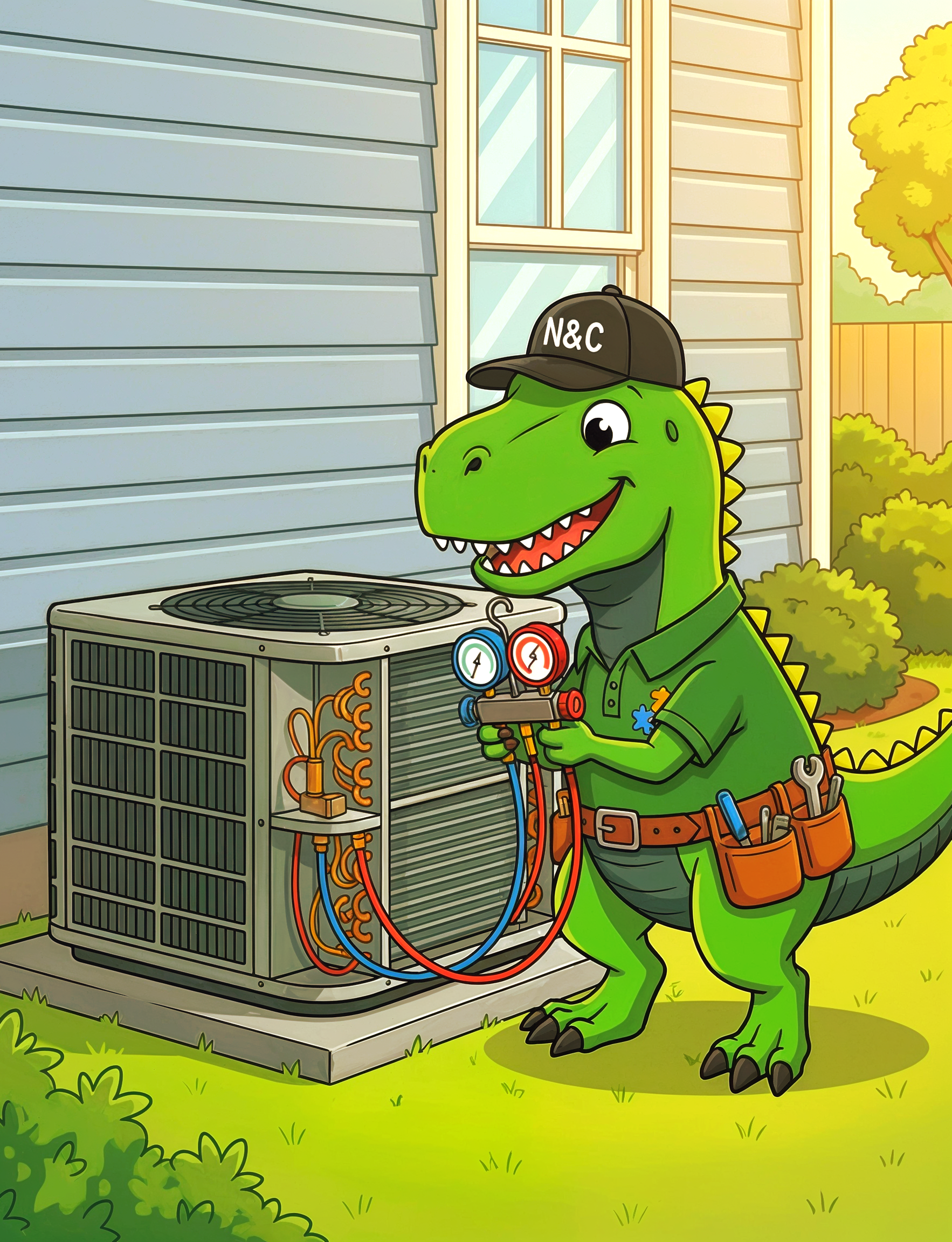 HVAC Maintenance + Dino Care + N and C Merced 