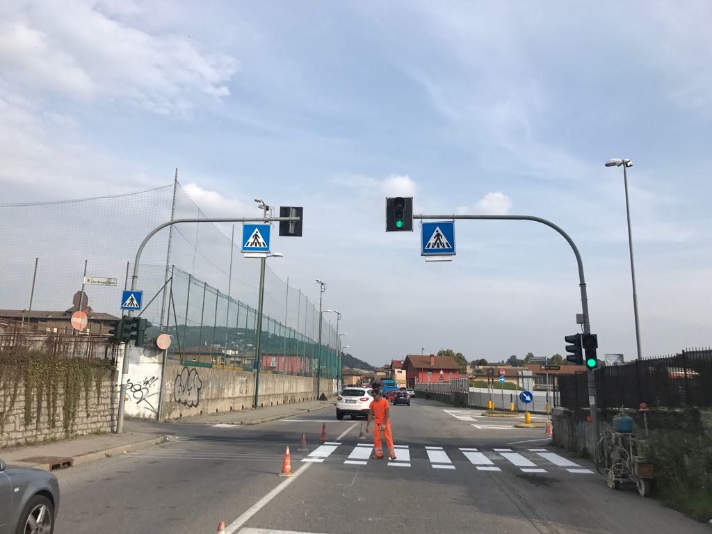 Creazione di strisce pedonali