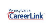 The pennsylvania career link logo is on a white background.